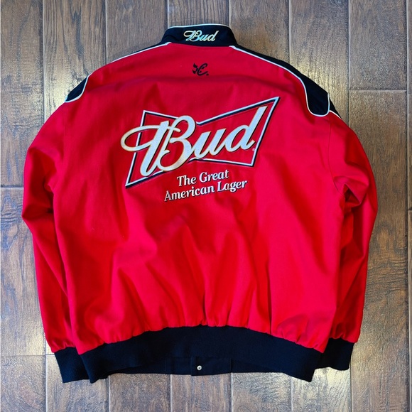 Vintage Y2K Budweiser NASCAR Chase Authentics Racing Jacket - Picture 2 of 9